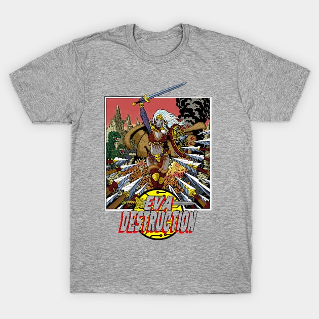 Eva Destruction 3 T-Shirt by Blue Moon Comics Group